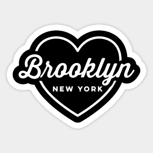 Brooklyn New York Love Sticker